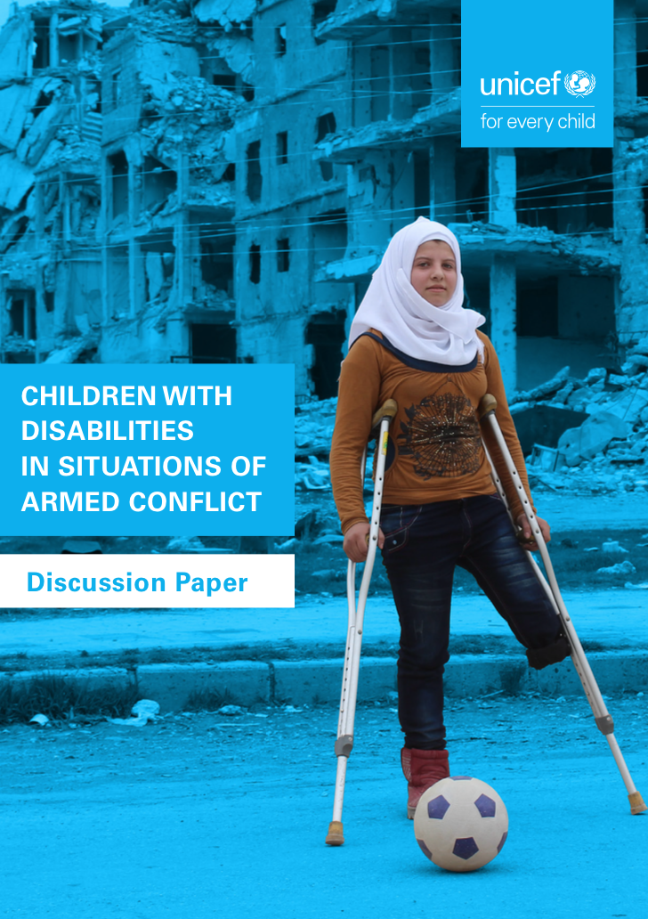 Children With Disabilities in Situations of Armed Conflict | Alliance CPHA