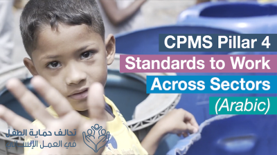الركيزة 4 لـ CPMS: معايير العمل عبر القطاعات