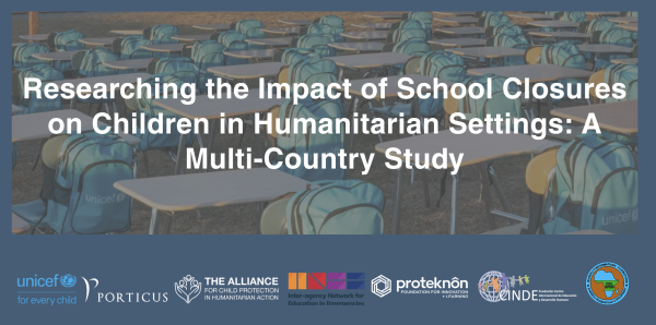 تأثير إغلاق المدارس على الأطفال في الأوضاع الإنسانية: دراسة بحثية تشمل عدداً من البلدان